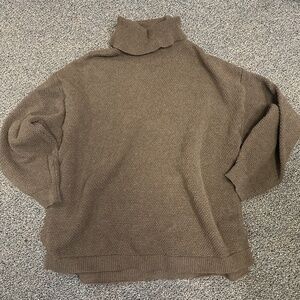 FP BEACH cowl neck sweater - M